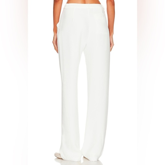 Amanda Uprichard Wallce Pants in Ivory - Picture 4 of 10